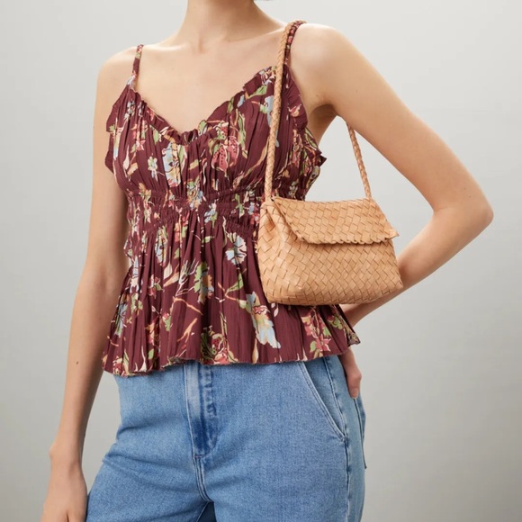 Loeffler Randall Billie woven leather Shoulder Bag - Picture 2 of 9